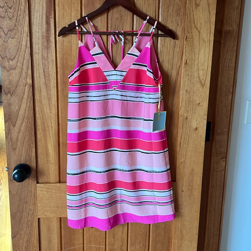 CeCe NWT, striped summer dress, size small